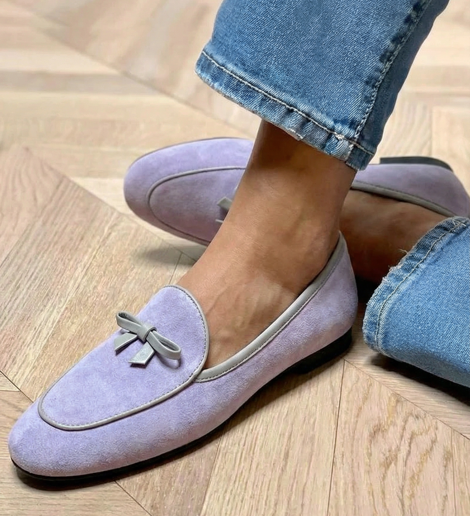 Genovéva – Elegáns Masnis Lapos Cipő