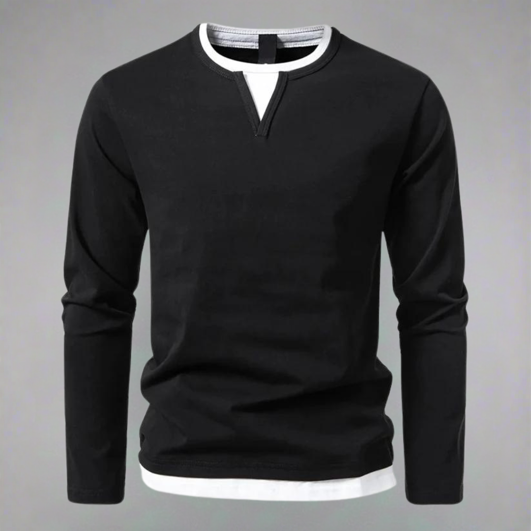 Egon | PREMIUM V-kaelusega Kampsun