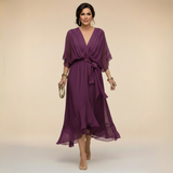 Melinda | Sifon Midiruha V-kivágással