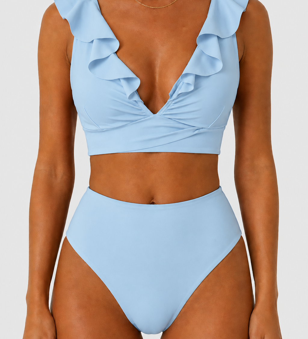 Lilla | Fodros Formáló Bikini