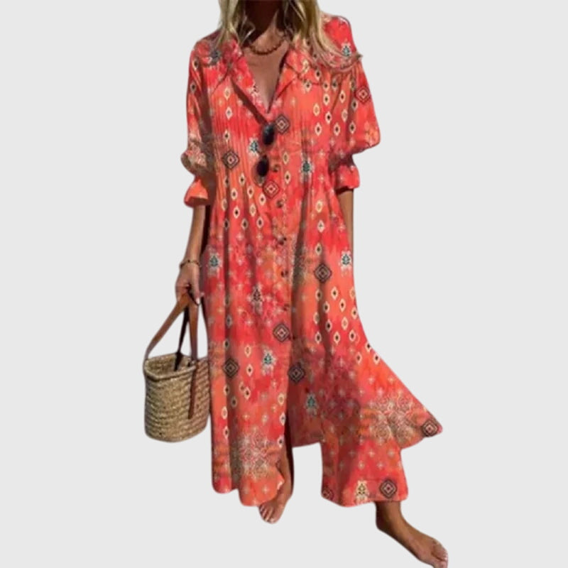 Krisztina | Elegáns Boho Ruha