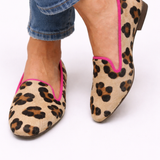Gizella – Chic Leopárdmintás Mokaszin