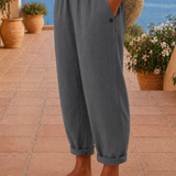 Maja | Luftige Leinenhose