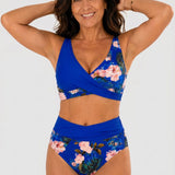 Virág | Magas Derekú Virágos Bikini