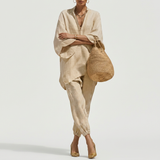 Marina | V-nyakú Casual Kétrészes Szett