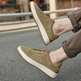 Uffo | Bőr Slip-On Cipő Férfiaknak