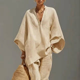 Marina | V-nyakú Casual Kétrészes Szett