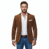 Blék Slim Fit Férfi Blézer