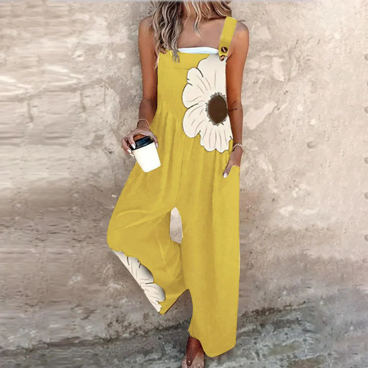 Amanda | kontrasztos virágos boho karcsú