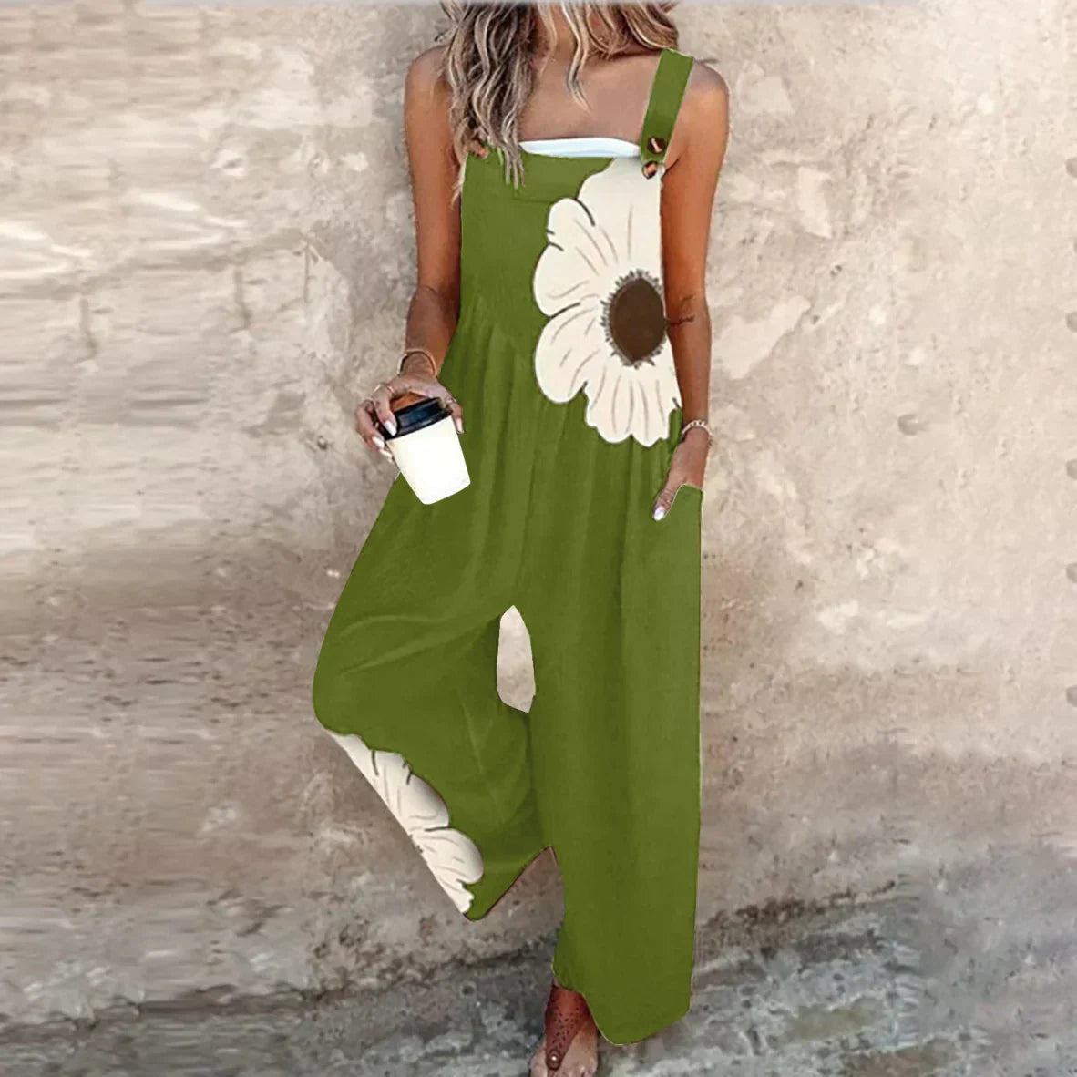 Amanda | kontrasztos virágos boho karcsú