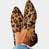 Gia – Elegáns Leopárdmintás Mokaszin