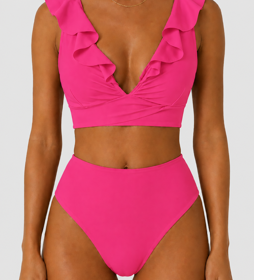 Lilla | Fodros Formáló Bikini
