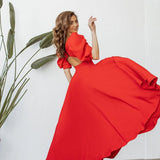 Jusztina | Harang Fazonú Midi Ruha