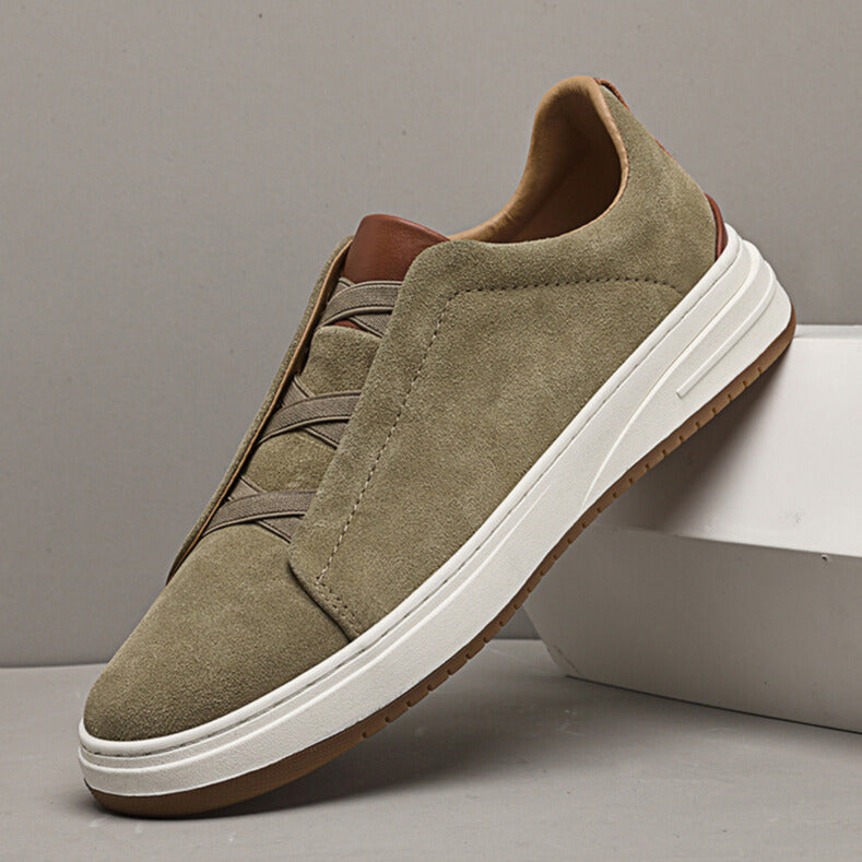 Uffo | Bőr Slip-On Cipő Férfiaknak