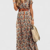 Karolina | Elegáns Boho Maxi Ruha
