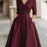 Adrienn | Elegáns Midi Ruha