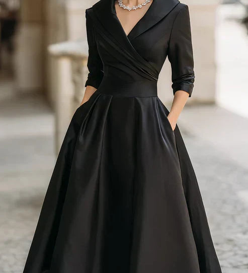 Adrienn | Elegáns Midi Ruha