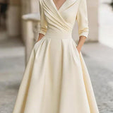 Adrienn | Elegáns Midi Ruha