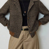 Dalma | Keresztbe Gombolt Tweed Zakó