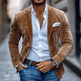 Blék Slim Fit Férfi Blézer