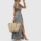 Karolina | Elegáns Boho Maxi Ruha