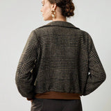 Dalma | Keresztbe Gombolt Tweed Zakó